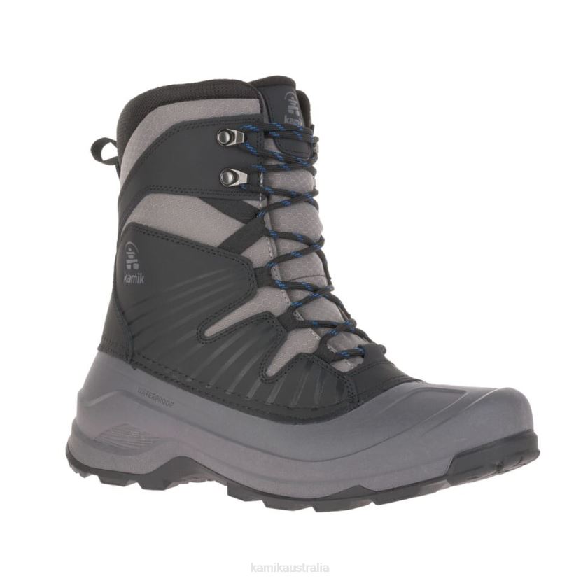Kamik WINTER BOOTS MEN ICELAND J6JJBP542 BLACK/CHARCOAL