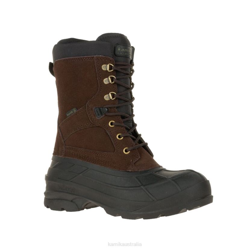 Kamik WINTER BOOTS MEN NATION PLUS J6JJBP518 DARK BROWN