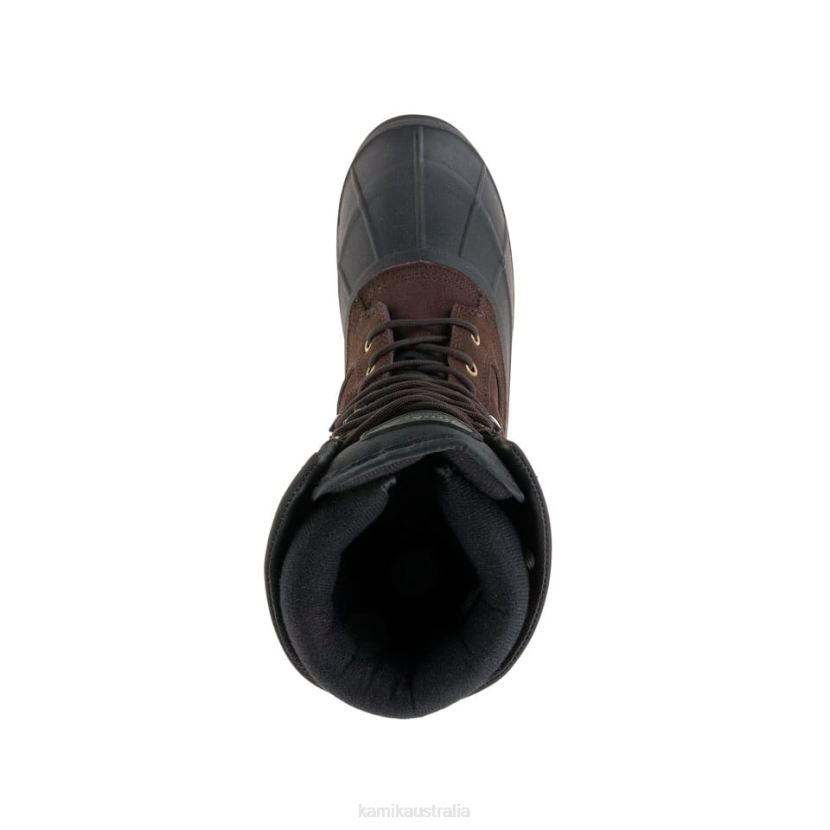Kamik WINTER BOOTS MEN NATION WIDE J6JJBP548 DARK BROWN