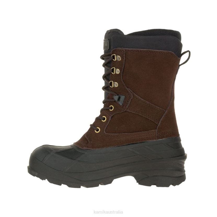Kamik WINTER BOOTS MEN NATION WIDE J6JJBP548 DARK BROWN
