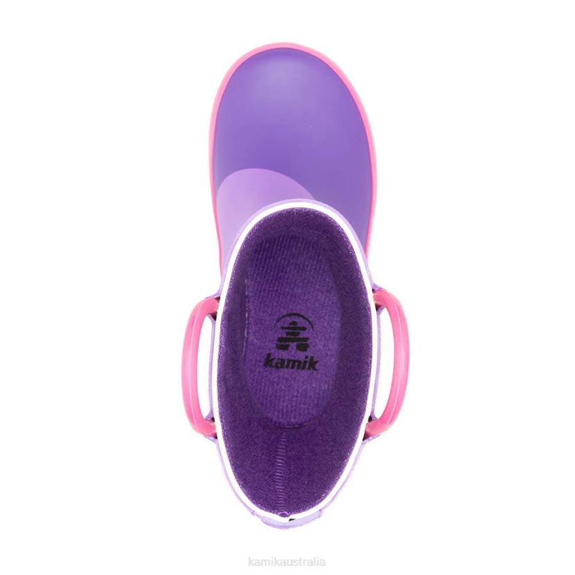 Kamik RAINBOOTS TODDLERS UNICORN J6JJBP376 PURPLE