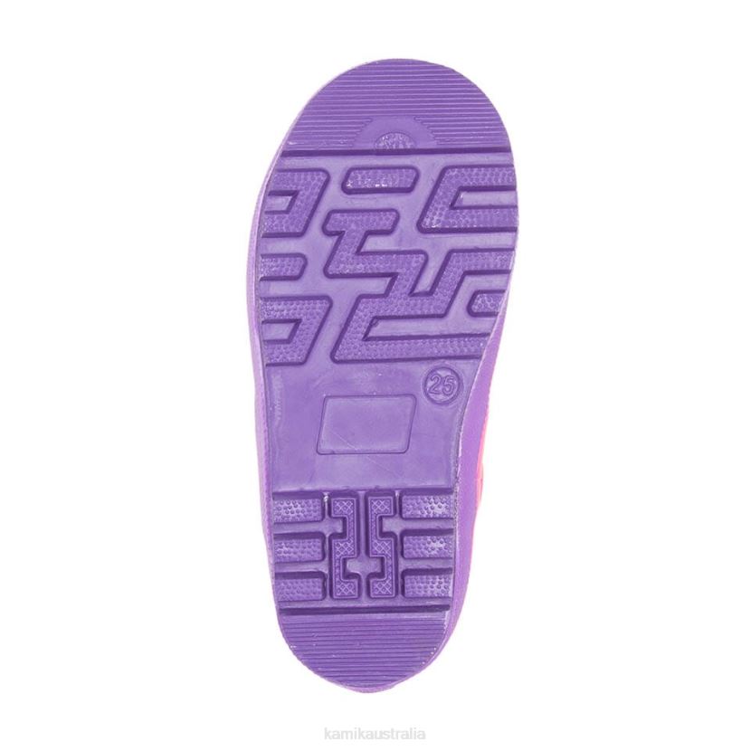 Kamik RAINBOOTS TODDLERS UNICORN J6JJBP376 PURPLE