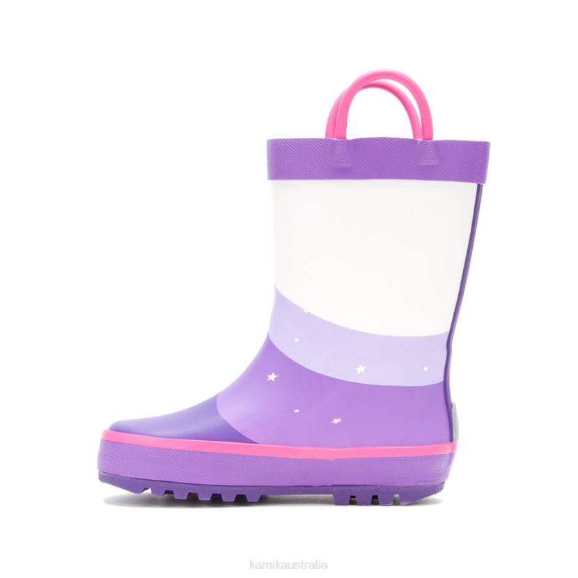 Kamik RAINBOOTS TODDLERS UNICORN J6JJBP376 PURPLE