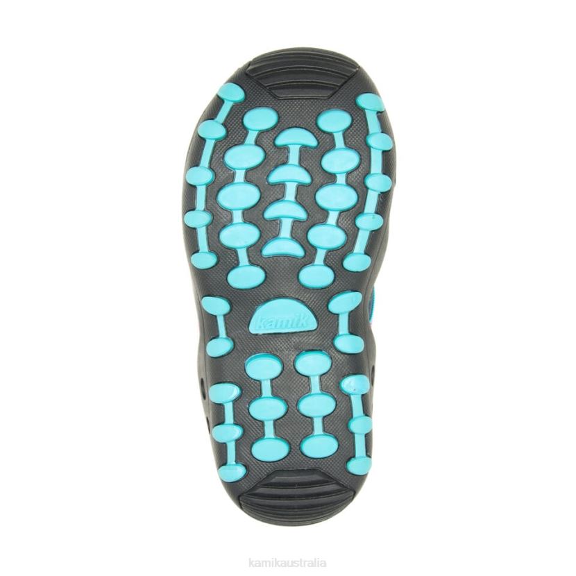 Kamik SANDALS TODDLERS CRAB J6JJBP383 NAVY/TEAL