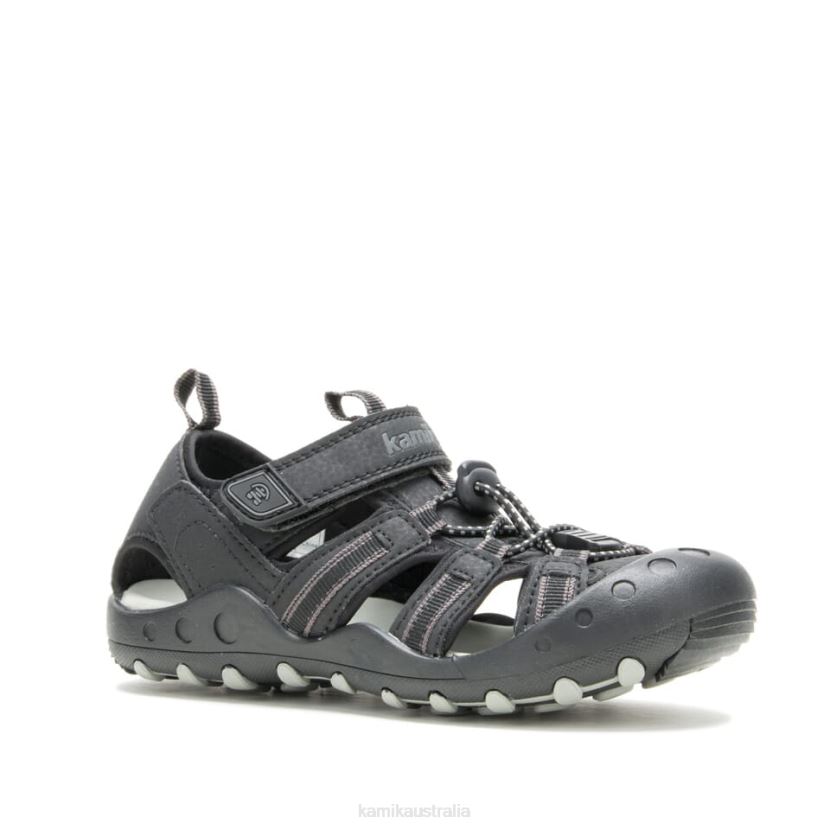 Kamik SANDALS TODDLERS CRAB J6JJBP384 BLACK