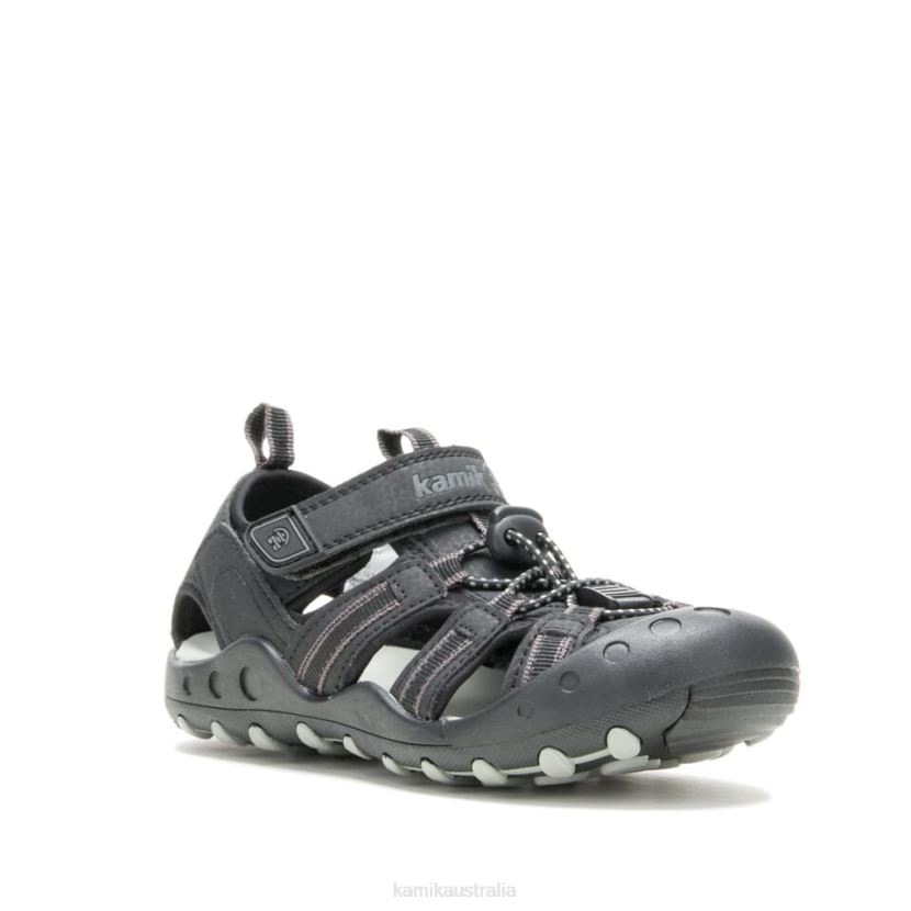Kamik SANDALS TODDLERS CRAB J6JJBP384 BLACK
