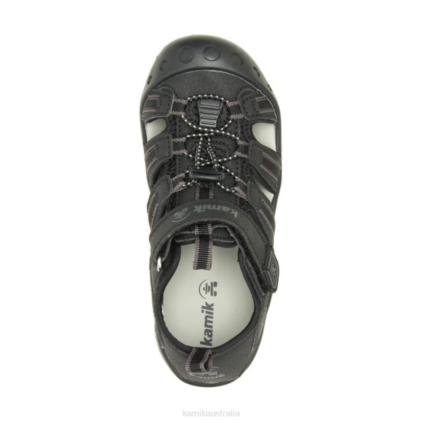 Kamik SANDALS TODDLERS CRAB J6JJBP384 BLACK