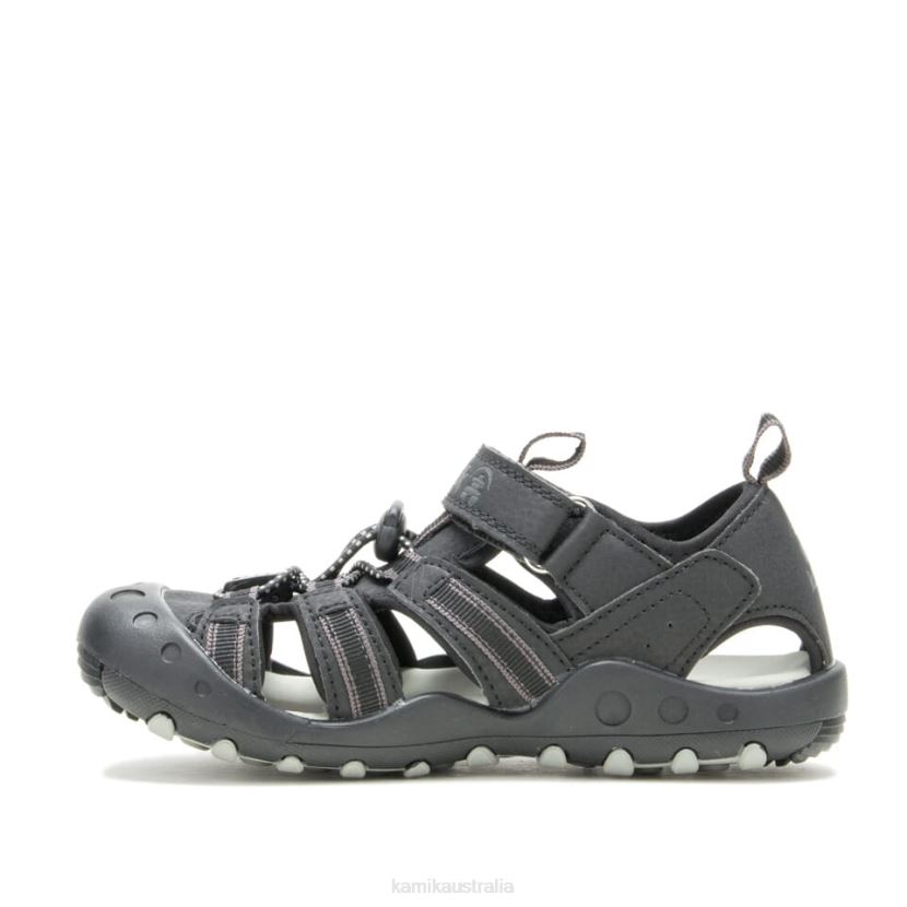Kamik SANDALS TODDLERS CRAB J6JJBP384 BLACK