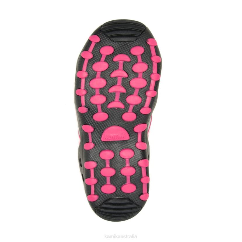 Kamik SANDALS TODDLERS CRAB J6JJBP385 GREY/PINK