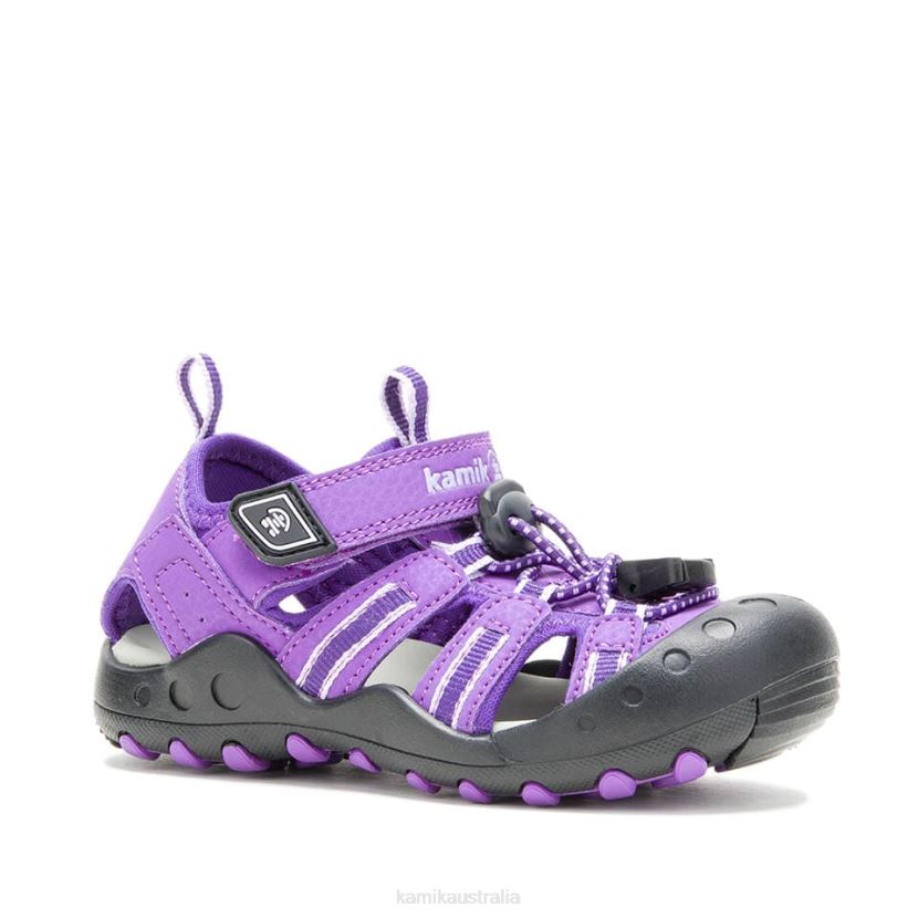 Kamik SANDALS TODDLERS CRAB J6JJBP388 PURPLE/ORCHID