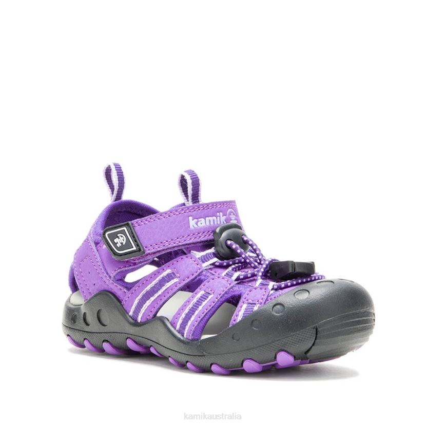 Kamik SANDALS TODDLERS CRAB J6JJBP388 PURPLE/ORCHID