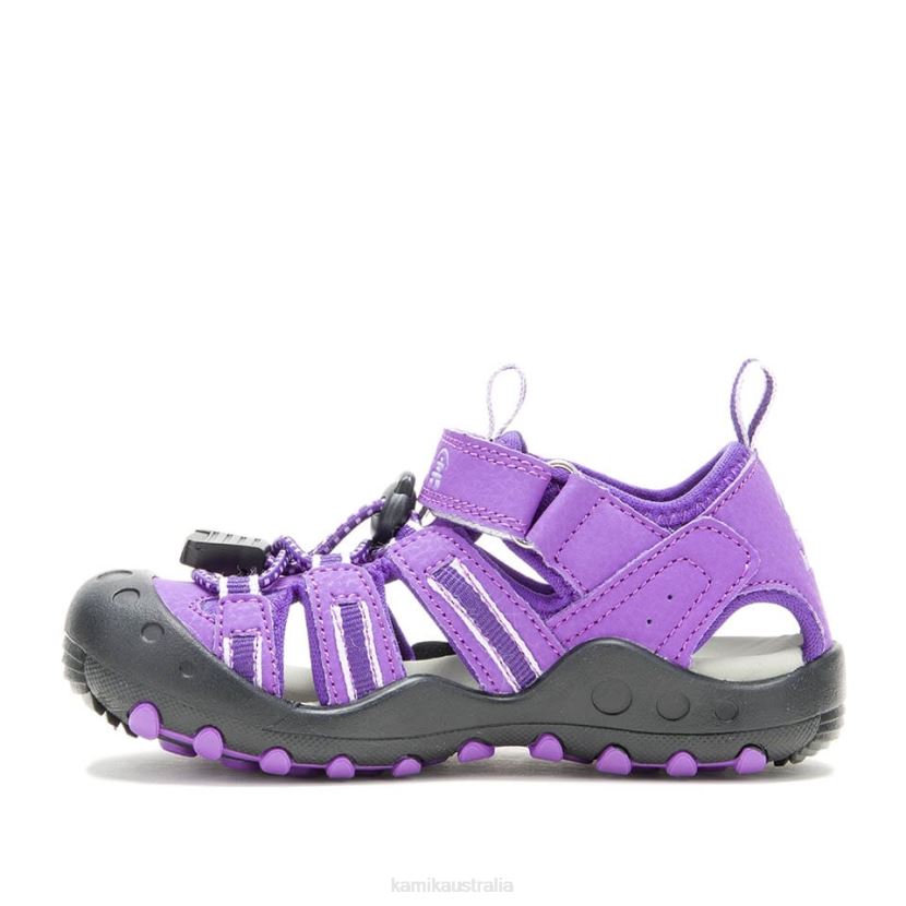 Kamik SANDALS TODDLERS CRAB J6JJBP388 PURPLE/ORCHID