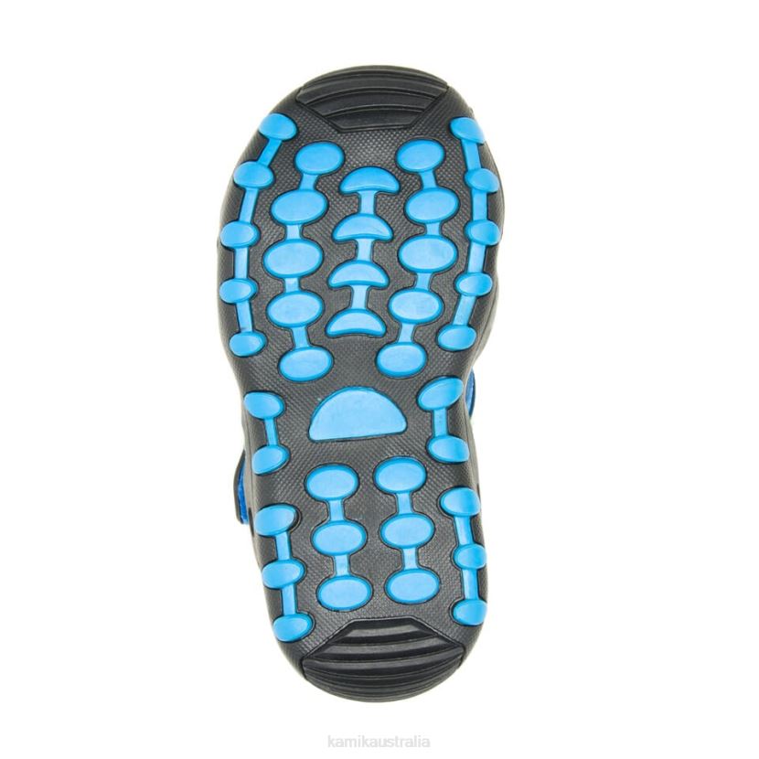 Kamik SANDALS TODDLERS CRAB J6JJBP389 BLUE GREEN