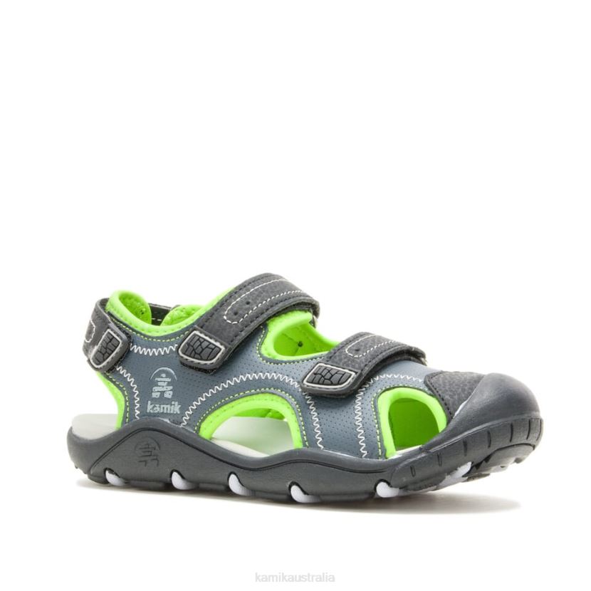 Kamik SANDALS TODDLERS SEATURTLE 2 J6JJBP390 CHARCOAL