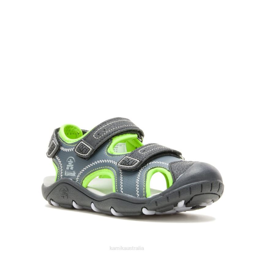 Kamik SANDALS TODDLERS SEATURTLE 2 J6JJBP390 CHARCOAL