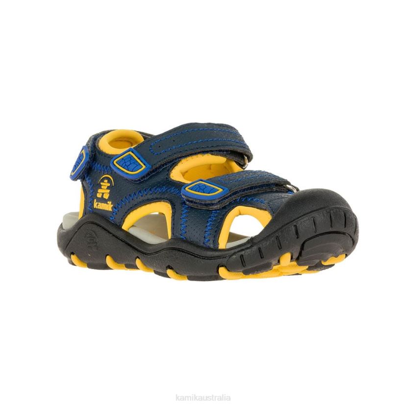 Kamik SANDALS TODDLERS SEATURTLE 2 J6JJBP392 NAVY/CITRUS