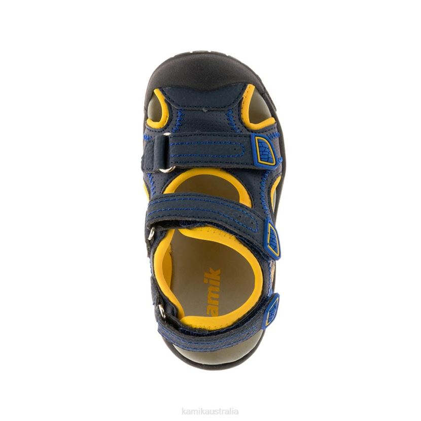 Kamik SANDALS TODDLERS SEATURTLE 2 J6JJBP392 NAVY/CITRUS