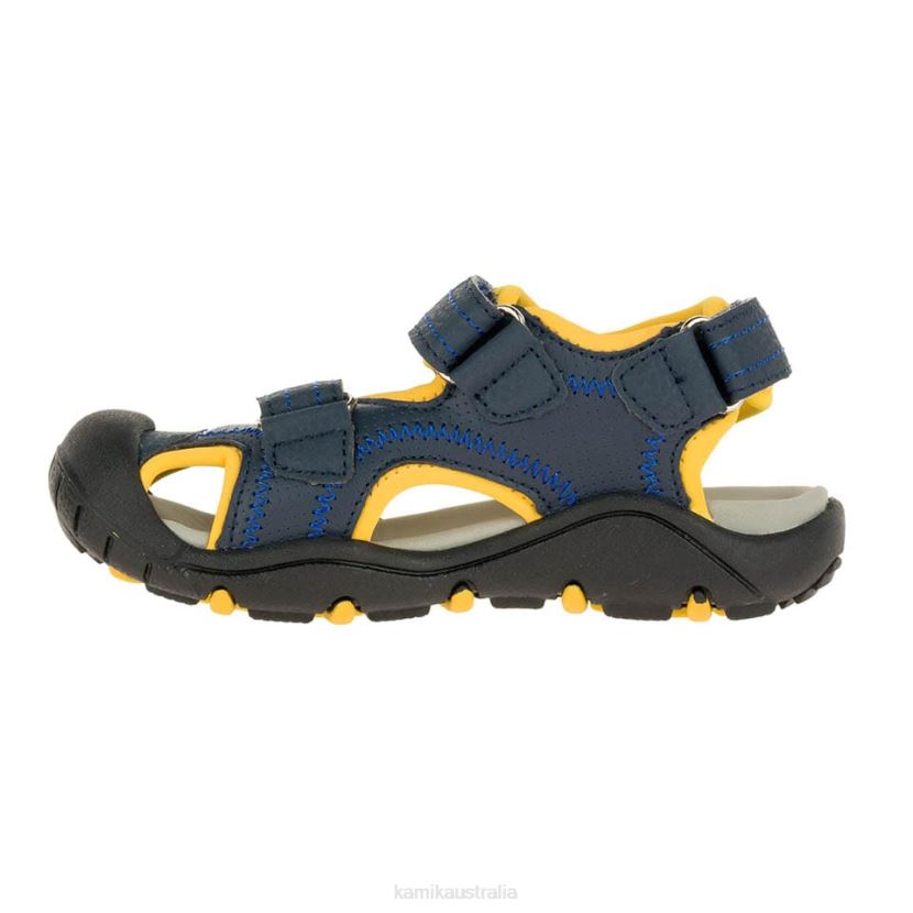 Kamik SANDALS TODDLERS SEATURTLE 2 J6JJBP392 NAVY/CITRUS