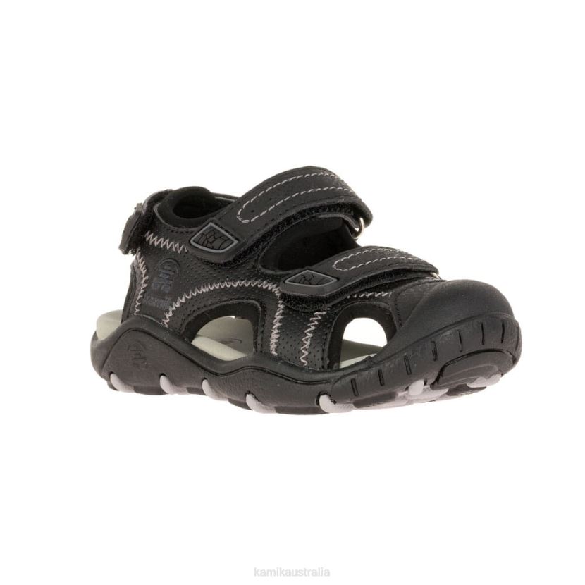 Kamik SANDALS TODDLERS SEATURTLE 2 J6JJBP394 BLACK