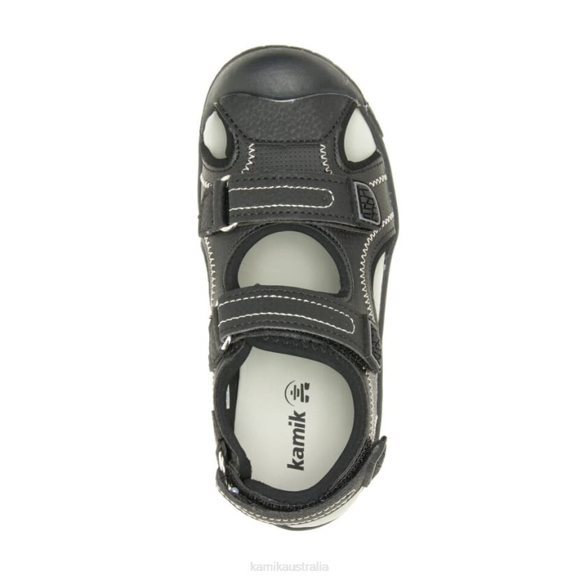 Kamik SANDALS TODDLERS SEATURTLE 2 J6JJBP394 BLACK