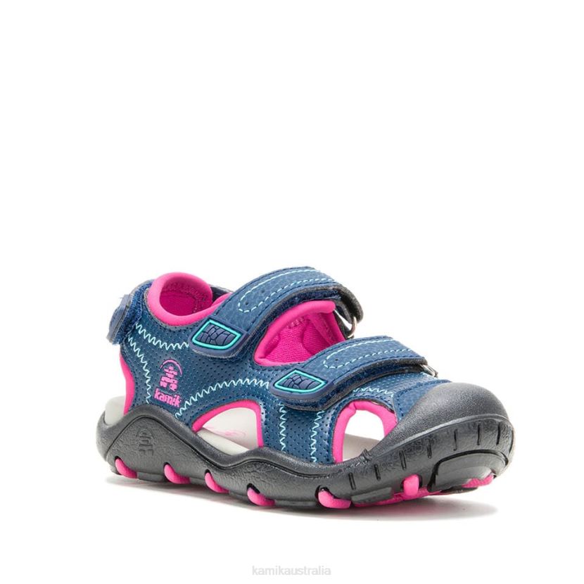 Kamik SANDALS TODDLERS SEATURTLE 2 J6JJBP395 LIGHT NAVY