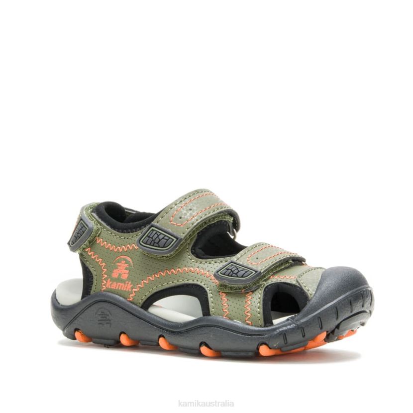 Kamik SANDALS TODDLERS SEATURTLE 2 J6JJBP397 OLIVE