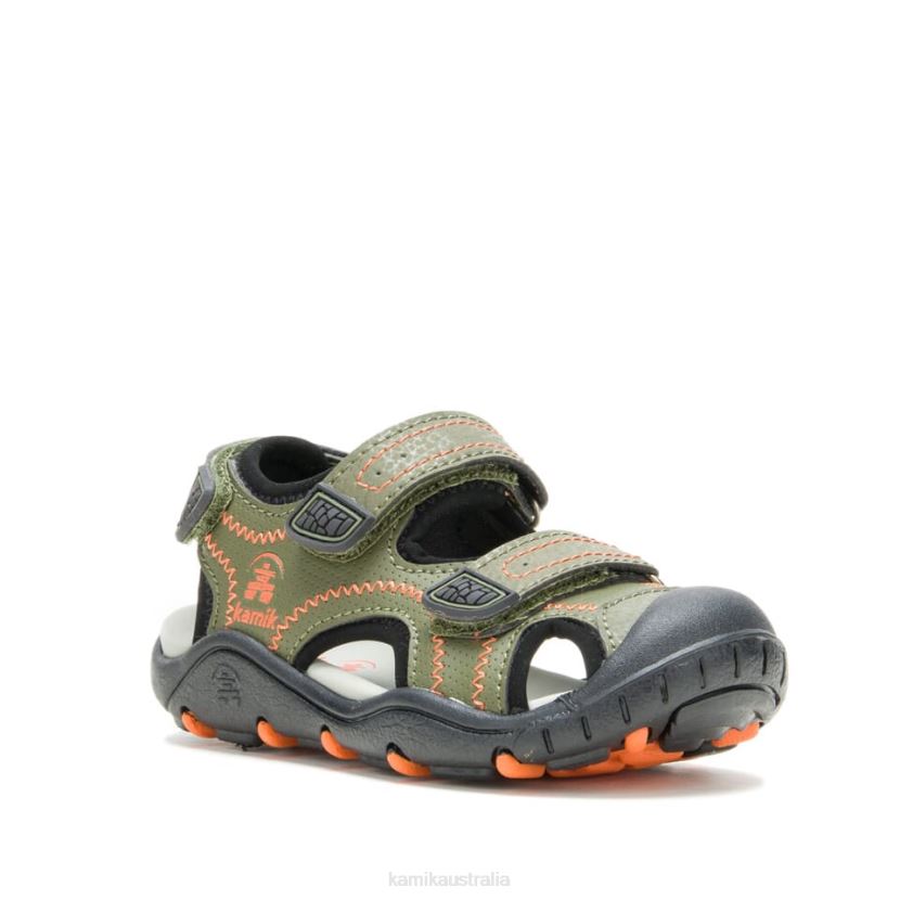 Kamik SANDALS TODDLERS SEATURTLE 2 J6JJBP397 OLIVE