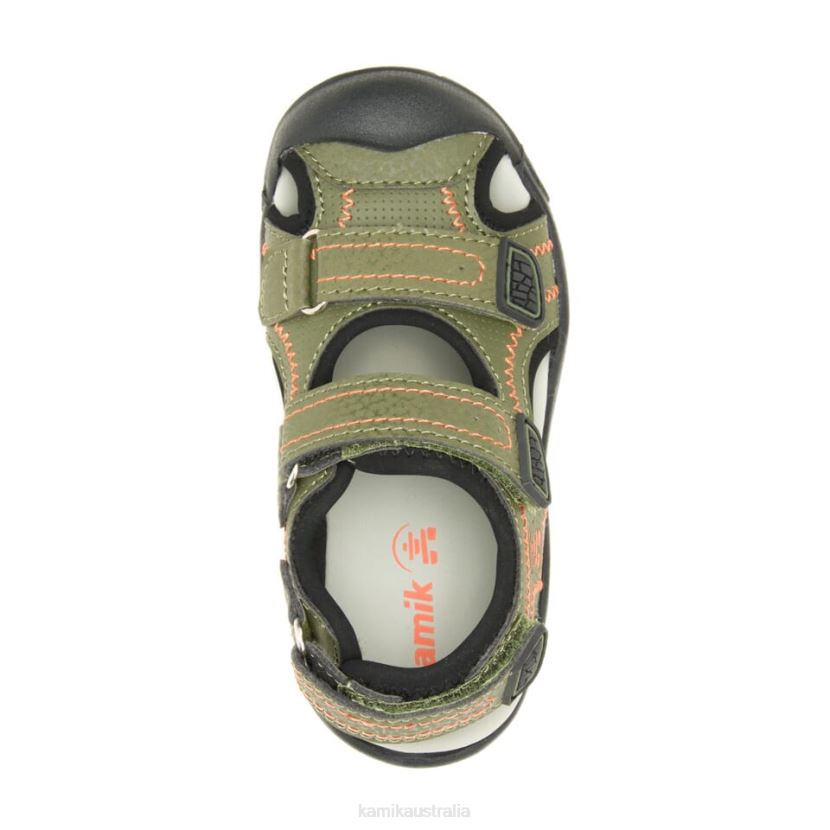 Kamik SANDALS TODDLERS SEATURTLE 2 J6JJBP397 OLIVE