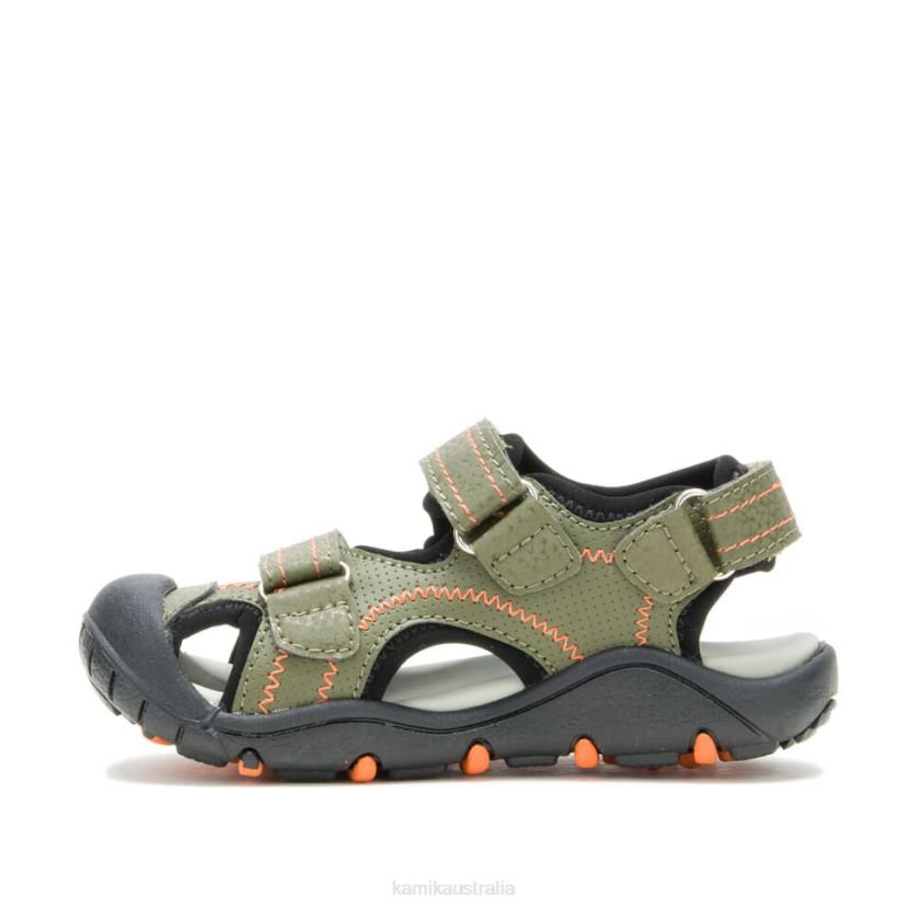 Kamik SANDALS TODDLERS SEATURTLE 2 J6JJBP397 OLIVE