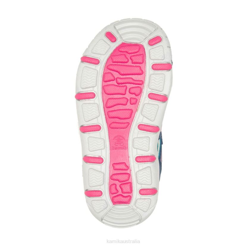 Kamik SANDALS TODDLERS WANDER J6JJBP381 NAVY/MAGENTA