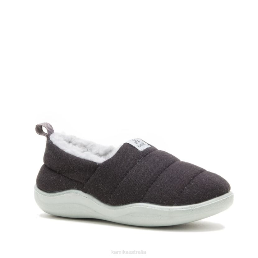Kamik SLIPPERS TODDLERS COZYCHALET J6JJBP438 BLACK