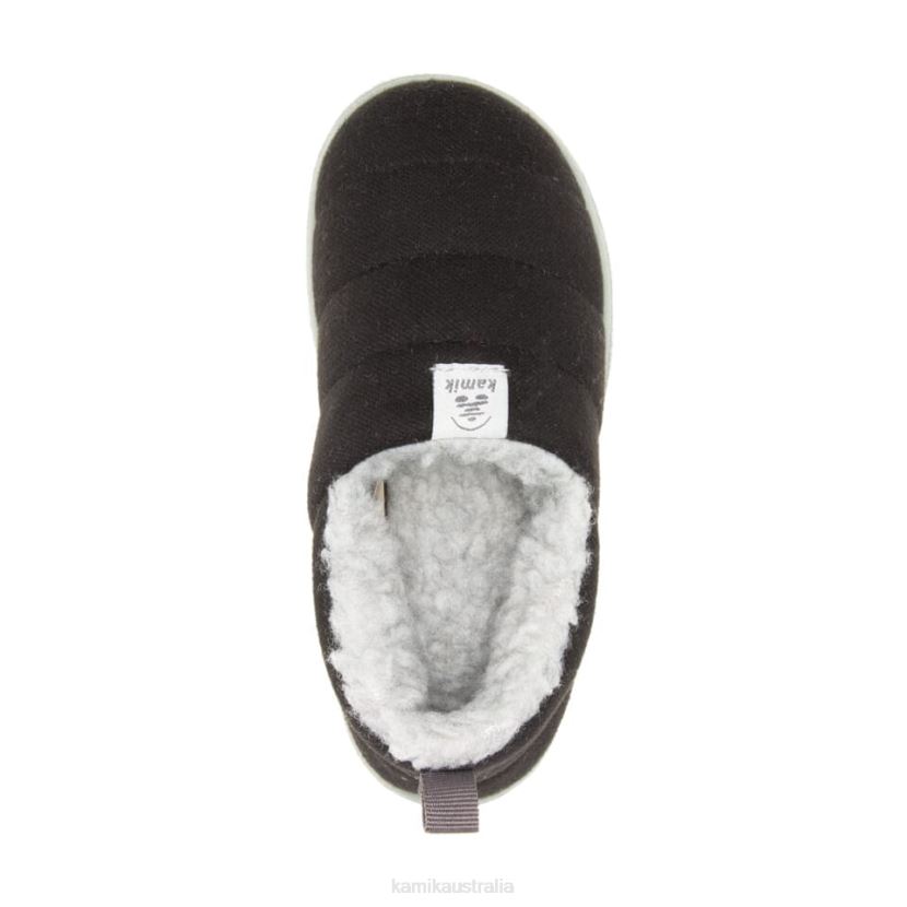 Kamik SLIPPERS TODDLERS COZYCHALET J6JJBP438 BLACK