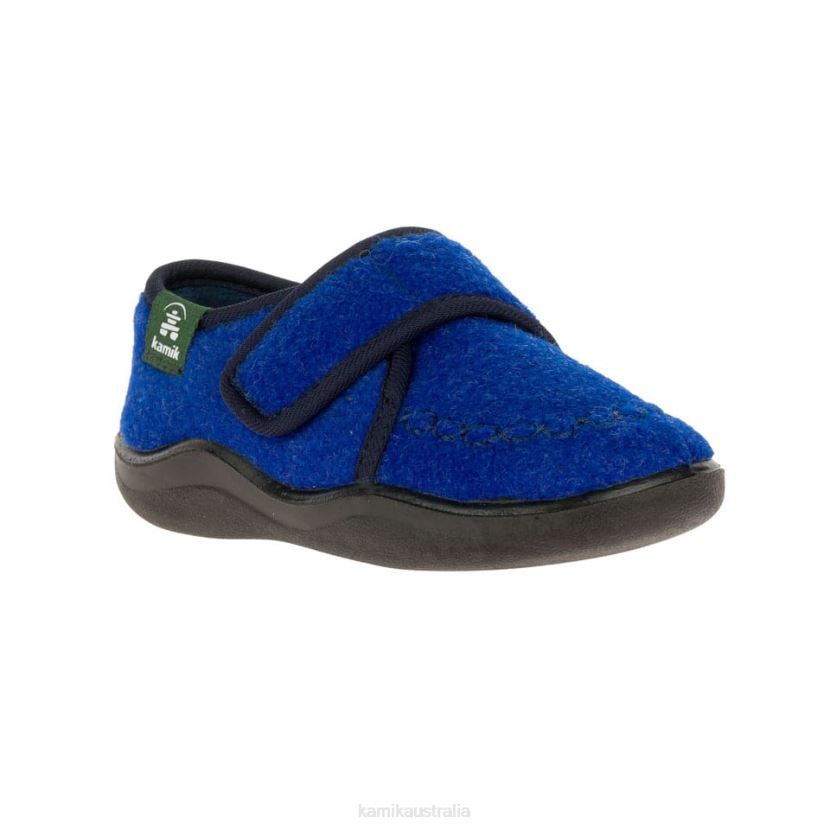 Kamik SLIPPERS TODDLERS COZYLODGE J6JJBP442 STORM BLUE/BLACK