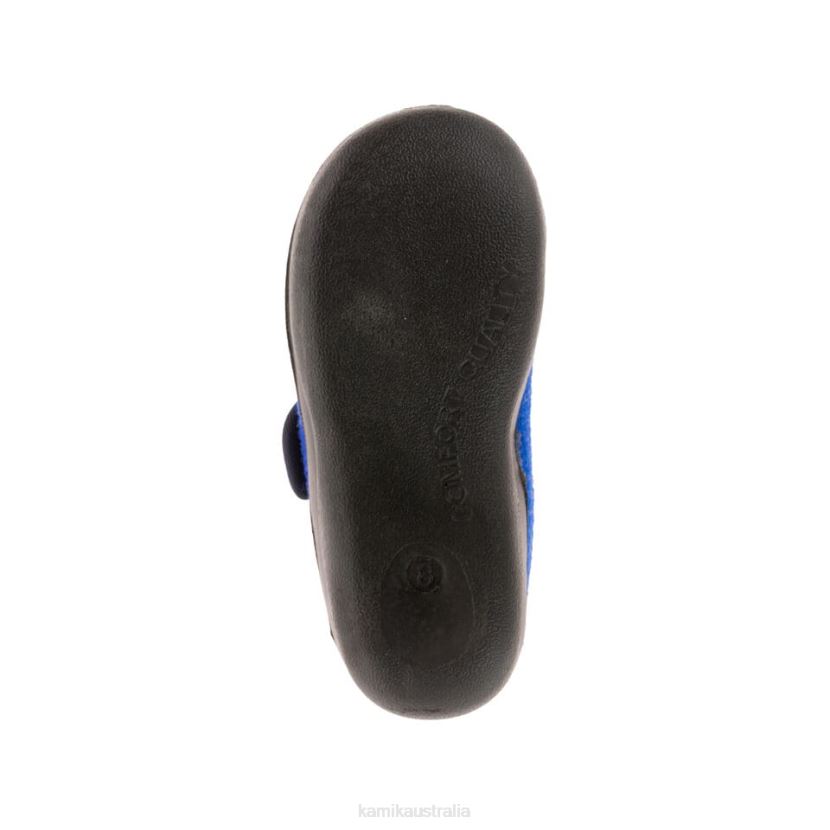 Kamik SLIPPERS TODDLERS COZYLODGE J6JJBP442 STORM BLUE/BLACK