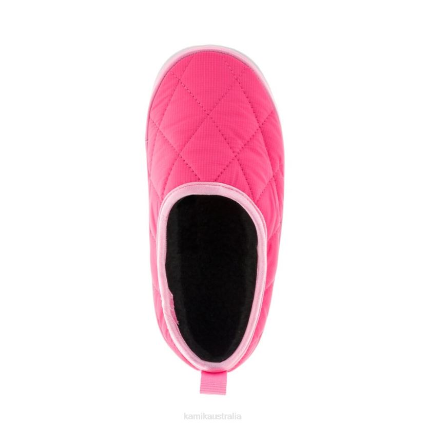 Kamik SLIPPERS TODDLERS PUFFY J6JJBP448 FUCHSIA