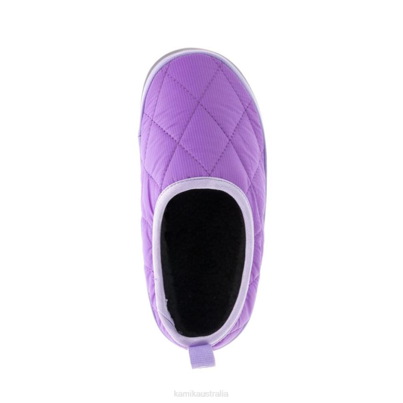 Kamik SLIPPERS TODDLERS PUFFY J6JJBP449 LAVENDER