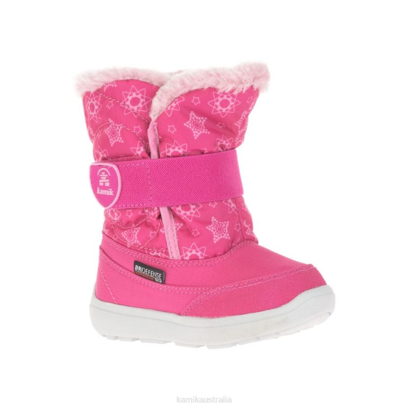 Kamik WINTER BOOTS TODDLERS SNOWBEE PRINT J6JJBP398 FUCHSIA