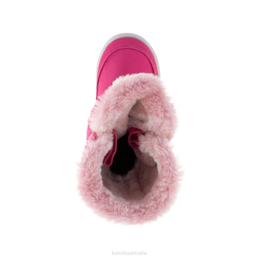 Kamik WINTER BOOTS TODDLERS SNOWBEE PRINT J6JJBP398 FUCHSIA