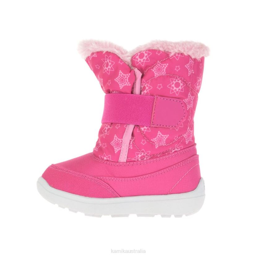Kamik WINTER BOOTS TODDLERS SNOWBEE PRINT J6JJBP398 FUCHSIA