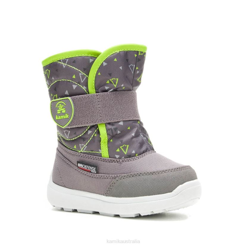Kamik WINTER BOOTS TODDLERS SNOWBEE PRINT J6JJBP402 CHARCOAL
