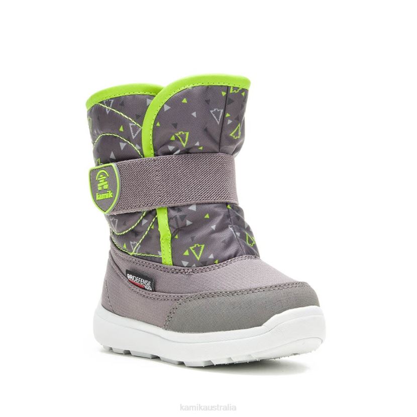 Kamik WINTER BOOTS TODDLERS SNOWBEE PRINT J6JJBP402 CHARCOAL