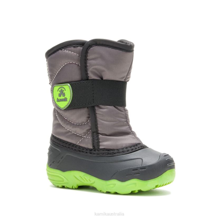 Kamik WINTER BOOTS TODDLERS SNOWBUG 5 J6JJBP404 CHARCOAL