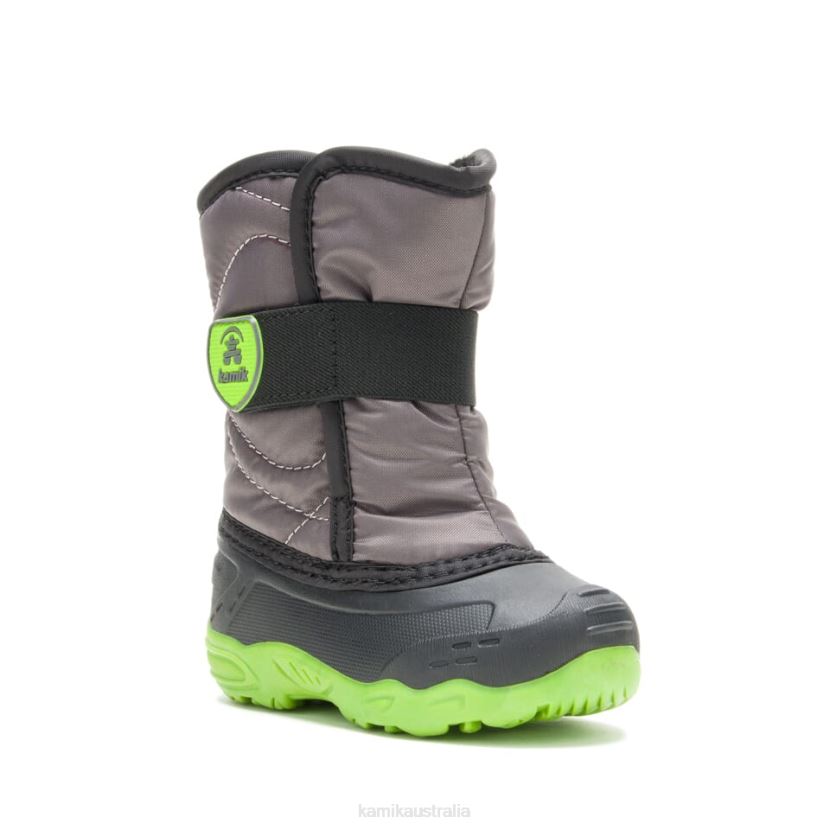 Kamik WINTER BOOTS TODDLERS SNOWBUG 5 J6JJBP404 CHARCOAL
