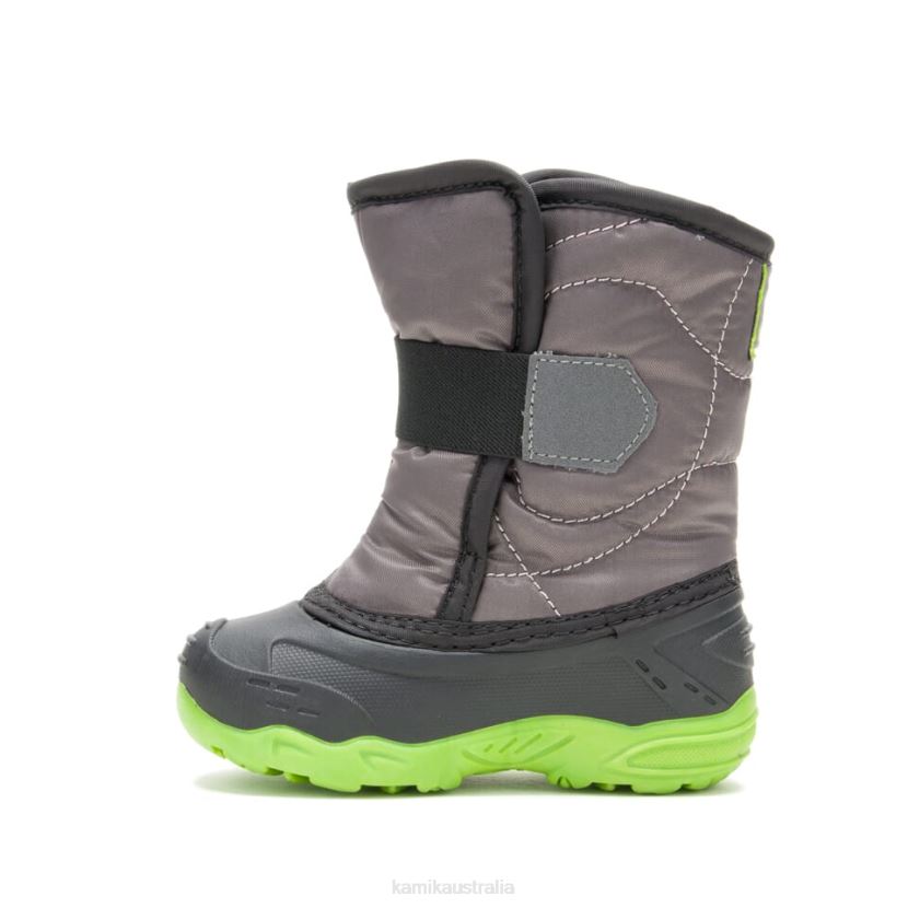Kamik WINTER BOOTS TODDLERS SNOWBUG 5 J6JJBP404 CHARCOAL