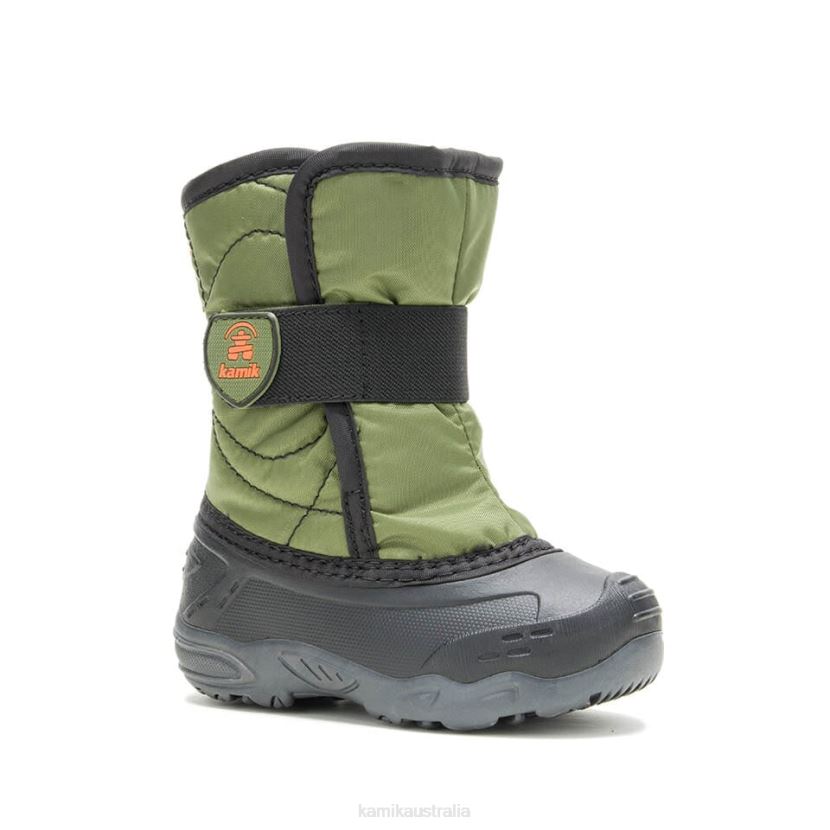 Kamik WINTER BOOTS TODDLERS SNOWBUG 5 J6JJBP406 OLIVE