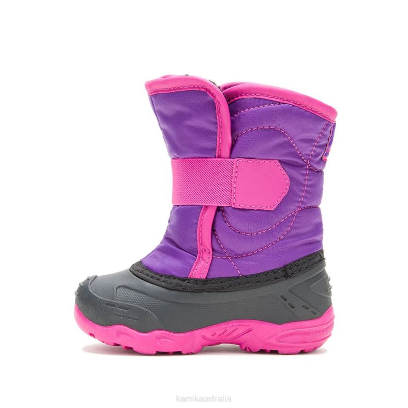 Kamik WINTER BOOTS TODDLERS SNOWBUG 5 J6JJBP407 PURPLE/MAGENTA