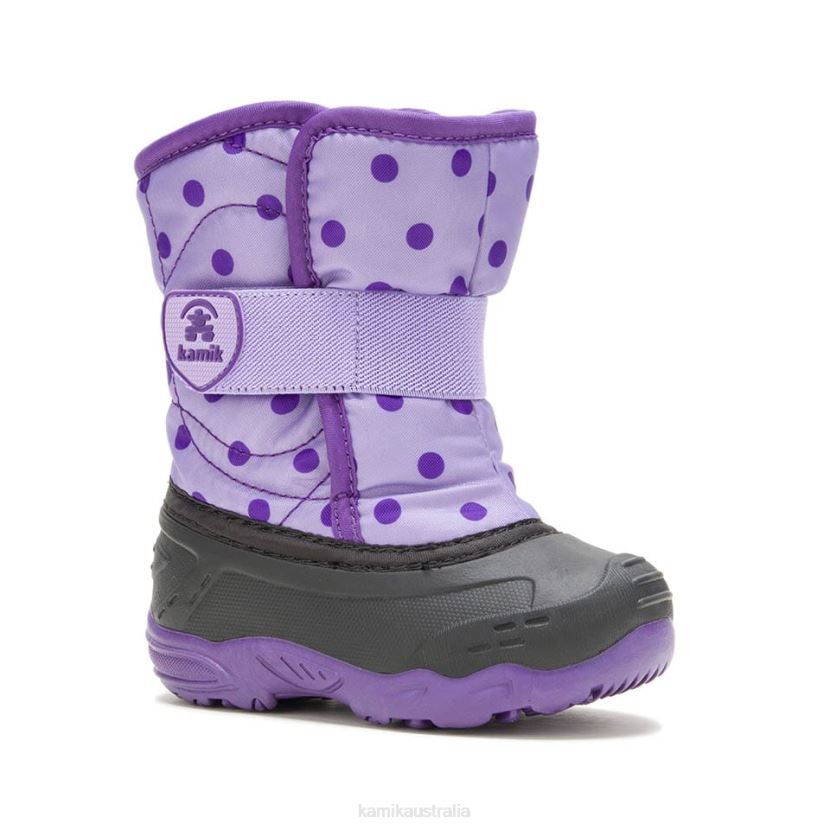Kamik WINTER BOOTS TODDLERS SNOWBUG 6 J6JJBP411 LAVENDER
