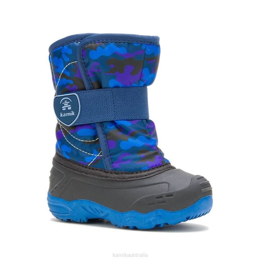 Kamik WINTER BOOTS TODDLERS SNOWBUG 6 J6JJBP417 BLUE/NAVY