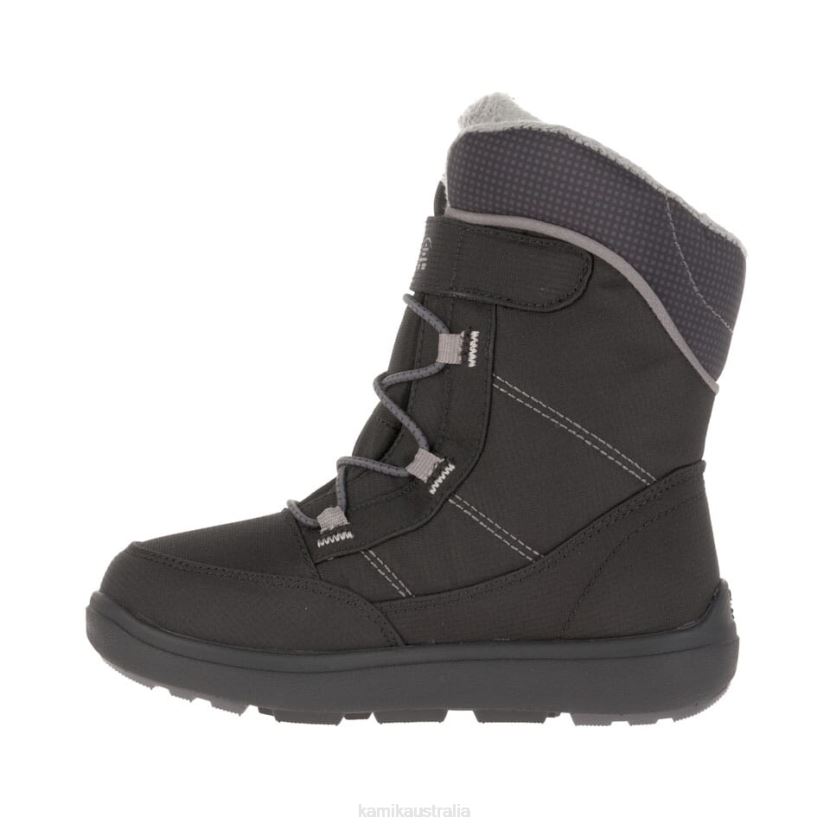 Kamik WINTER BOOTS TODDLERS STANCE 2 J6JJBP428 BLACK/MID GREY