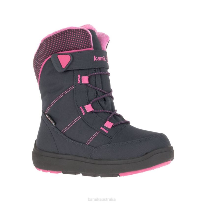 Kamik WINTER BOOTS TODDLERS STANCE 2 J6JJBP429 NAVY/MAGENTA